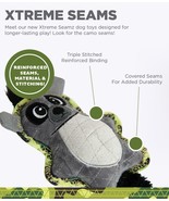 Xtreme Seamz Lemur Plush Invincible Squeaker Dog Toy Grey Small Toughest... - $17.79 CAD