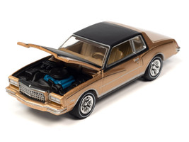 1980 Chevrolet Monte Carlo Light Camel Gold Metallic w Black Top Hood Limited Ed - £14.50 GBP