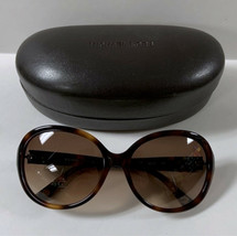 NEW Authentic Michael Kors MKS299-240 Women&#39;s JENNAH Round Tortoise Sunglasses - £54.38 GBP