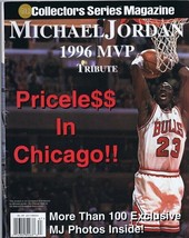 ORIGINAL Vintage 1996 Gold Collector&#39;s Series Michael Jordan MVP Magazine - £11.70 GBP