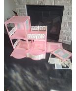 Mattel Barbie Pretty N Pink House Not Complete Doll House Playset Vintage - $99.00