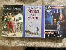 Lot 3 YA Novels; Shelter for a Seabird, White Guinea-Pig, Bridges of Summer - $445.07 MXN