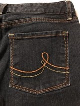 Ann Taylor Loft Women&#39;s Jeans Original Boot Dark Blue Stretch Size 4 X 32 - £22.70 GBP
