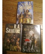 R. A. Salvatore 3 Books Total (The Dame, The Ancient, & Song Of The Risen God) - $18.95