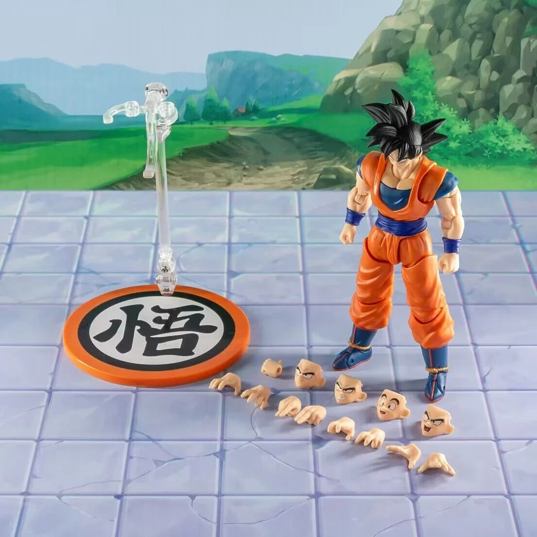 N stock dragon ball demoniacal fit df shf martialist forever 3 0 son goku action figure thumb200