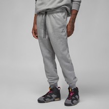 NWT mens small nike Air Jordan essential Fleece Sweatpants carbon heathe... - $52.24