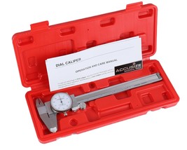 Accusize Industrial Tools 06 inch by 0.001 inch Precision Dial Caliper, ... - £59.94 GBP