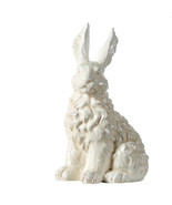 A&amp;B Home White Ceramic Rabbit Bunny Statue 12.5X7.5X14&quot; - £81.21 GBP