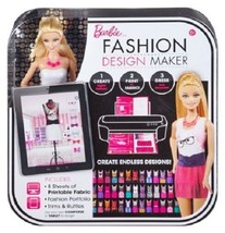 Mattel Barbie Fashion Design Maker Create Print Dress Brand New - $24.99