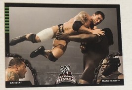 Batista Vs Mark Henry Trading Card WWE Ultimate Rivals 2008 #2 - $1.97