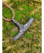 Hammer pendant hanforged laminated steel, Mjolnir, Ukonvasara - $90.00