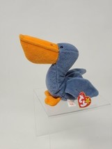 Ty Beanie Babies With Tags Scoop the Pelican Retired RARE Toy Collectible - £10.30 GBP