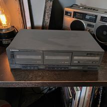 Pioneer CT-W310 Stereo Double Cassette Deck Black Dual Tape Player Made ... - $58.20