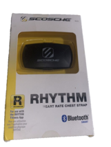 SCOCHE RHYTHM HEARTRATE STRAP   BLACK OPEN BOX - £11.18 GBP