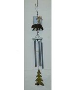 Care Wonder Country Block Bear Wind Chimes Handcrafted - £23.10 GBP
