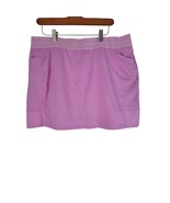 Adidas Golf Skort XL Womens Purple Mini Pull On Front Pockets Stretch Sp... - £12.32 GBP