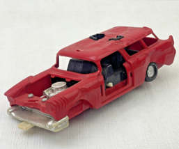 Vintage Kenner Smash Up Derby Fly Apart SSP Car 1970 Red Wagon Super Sonic Power - £15.17 GBP