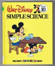 ORIGINAL Vintage 1983 Disney Library #10 Simple Science Hardcover Book - £7.73 GBP