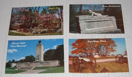 Postcards + Pictures...Gettysburg Pa Battlefield --circa 1960&#39;s.. - £10.42 GBP