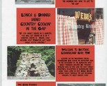 Webb&#39;s Country Store Breakfast &amp; Lunch / Dinner Menus Cumberland Gap Ten... - $17.82