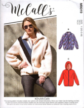 McCalls M8019 Misses XS to M Easy Outerwear Jacket Uncut Sewing Pattern New - £11.87 GBP