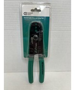 Commercial Electric Coaxial Cable Strip and Crimp Tool- Model # CE70803 - $522.69 MXN