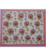 Vintage Glitter Flowers Note Card With Sweet Note For Father’s Day From ... - $1.99