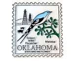 Oklahoma Postage Stamp Fridge Magnet - £5.48 GBP