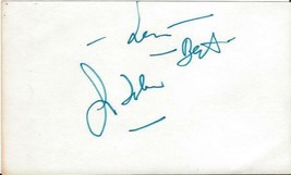 Gay Talese Signed 3x5 Index Card Thy Neighbor&#39;s Wife - £27.68 GBP