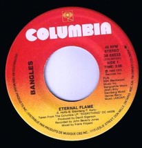 Bangles Eternal Flame 45 rpm What I Mean To Say Canadian Pressing - £2.31 GBP