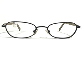 Nautica N7072 011 Eyeglasses Frames Black Brown Rectangular Full Rim 46-... - $41.86