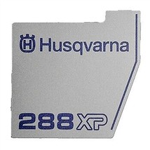 OEM Husqvarna 288 XP Starter Cover Decal - $3.95