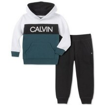 Calvin Klein Jeans Boys Hoodie &amp; Fleece Sweatpants, Choose Sz/Color - £23.95 GBP