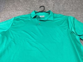 Grand Slam Polo Shirt Mens X Large 360 Motion performance Golf Tennis Green - £10.27 GBP