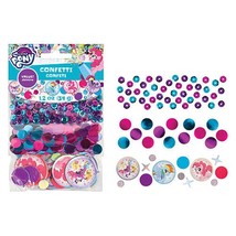 My Little Pony Friendship Confetti Colorful Sparkling Birthday Party Tab... - $8.36 CAD