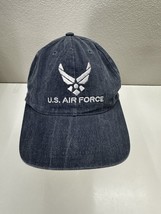 Unbranded Baseball Hat United States Air Force Blue Embroidered Adjustab... - £9.40 GBP