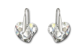 Swarovski Heart Clear Pierced Earrings # 1061838 - £61.63 GBP