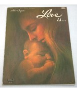 Vintage LOVE IS.. All Organ 35 SONGS BOOK Organist Pop Rock Country Soul - $221.25 MXN