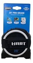 Hart 25 ft Pro Grade Tape Measure with Fraction Markings HHTMPN25 - £11.83 GBP