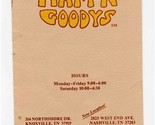 Ham&#39;N Goodys Lunch Menu Knoxville &amp; Nashville Tennessee 1980&#39;s - $21.78