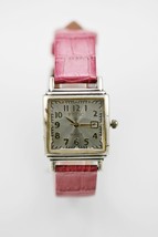 Relic Reloj Mujer Fecha Acero Inoxidable Plata Cuero Blanco Rosa Negro Cuarzo - £27.83 GBP