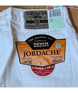Vintage Jordache Jean Shorts Mens 31 Classic Fit White Denim Western Jor... - $418.31 MXN