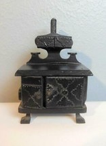 Faux Cast Iron Kitchen Stove Victorian Made of Wood for Doll House - $28.71