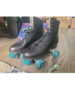 Rare! Roller Derby Roller Star Skates Size 8 model: U-365 With Box! Blac... - $93.66 CAD