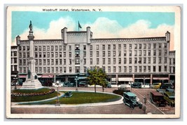 Woodruff Hotel Watertown New York Ny Wb Cartolina M19 - £2.68 GBP