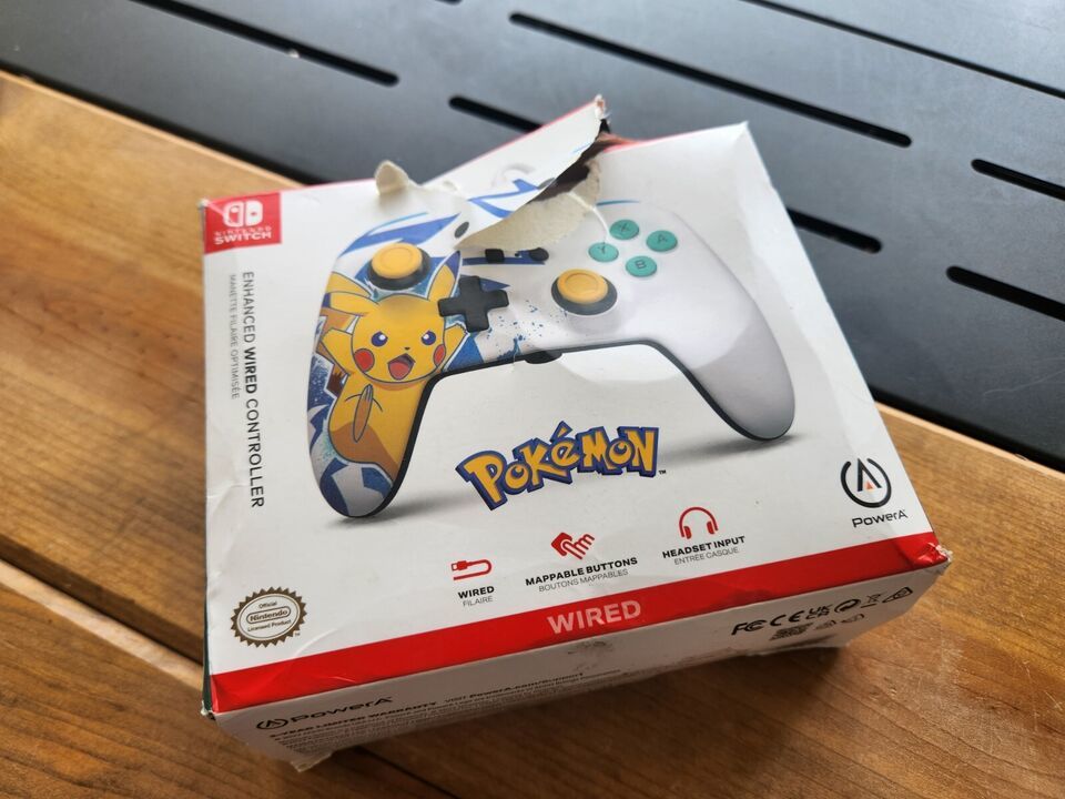 PowerA Enhanced Wired Controller  Nintendo Switch Pokemon/Pikachu High V... - $17.82
