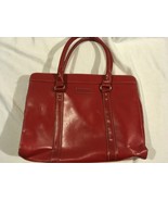NWOT Day One Bright Red 16&quot;x13&quot; Shoulder Strap Computer Weekend Travel C... - $23.52 CAD