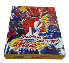Anime DVD Jyuukensentai Gekiranger (Vol. 1-49 End) TV Series English Subtitle - £28.32 GBP