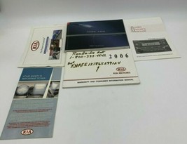 2006 Kia Spectra Owners Manual Set with Case H02B15009 - $35.99