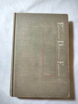 Elementary Differential Equations 1960 4th Print 2nd Ed - $14.36